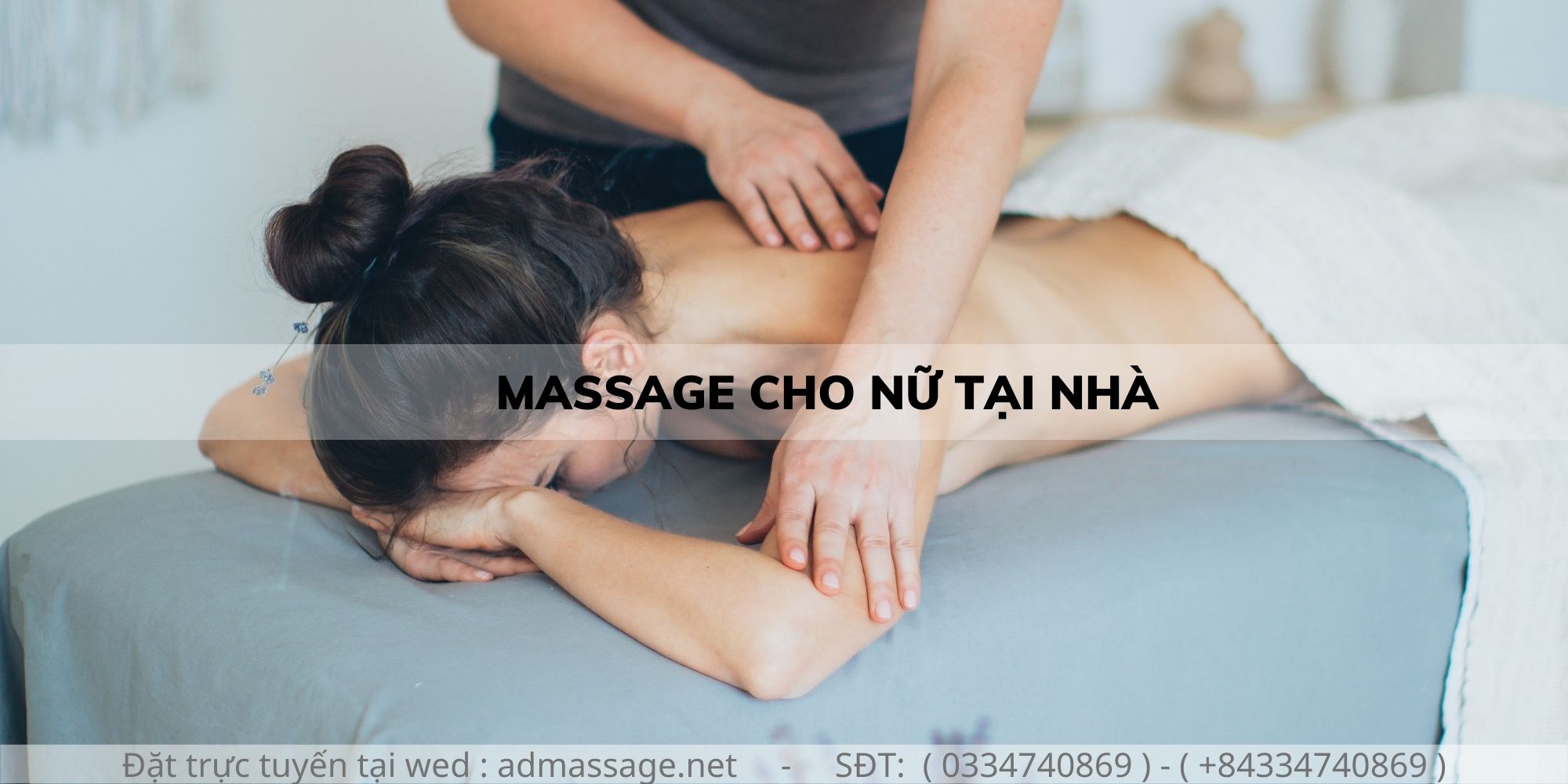 MASSAGE CHO NỮ TẠI NHÀ