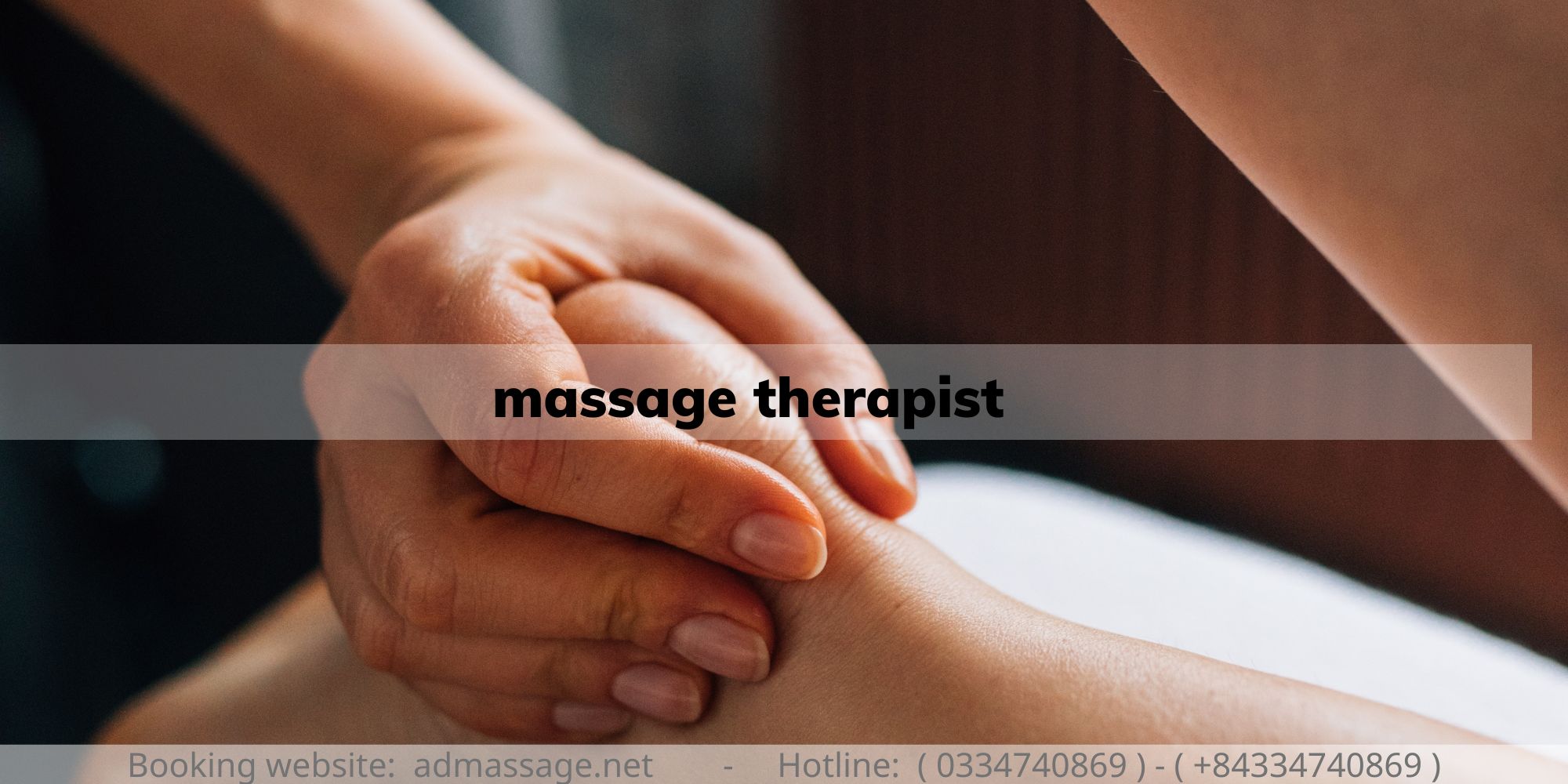 massage therapist