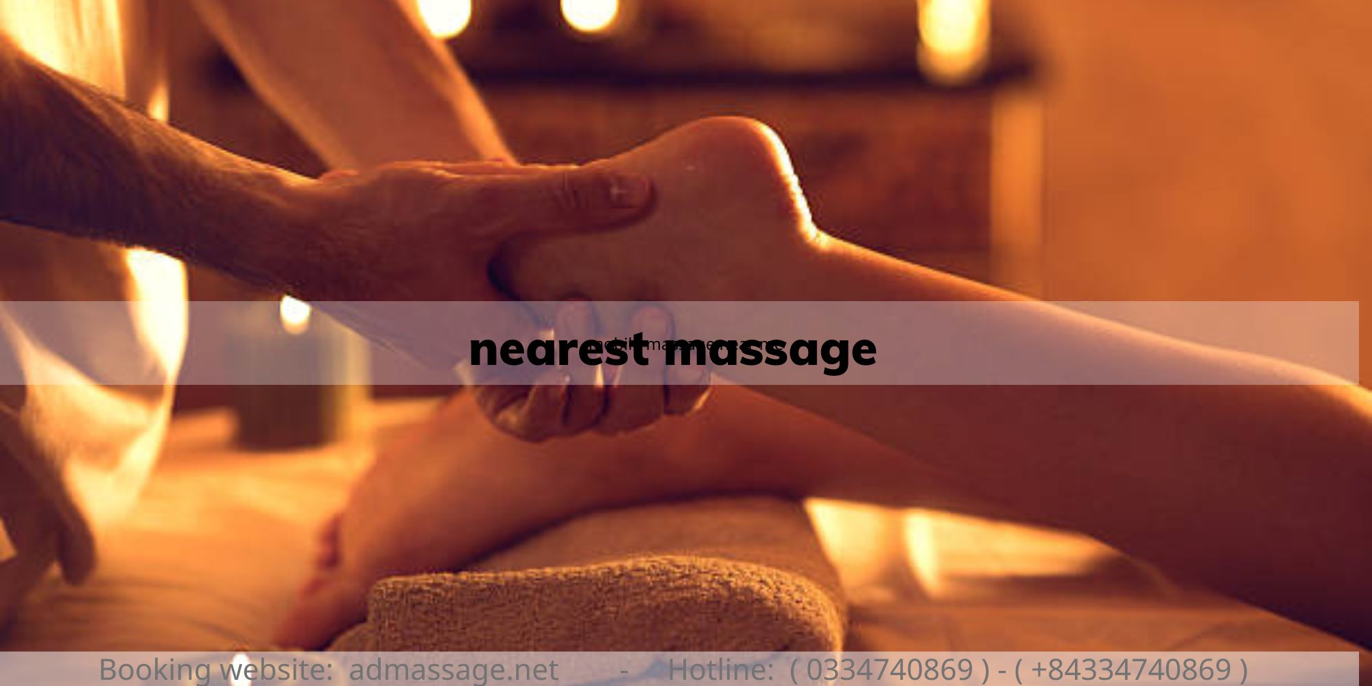 nearest massage