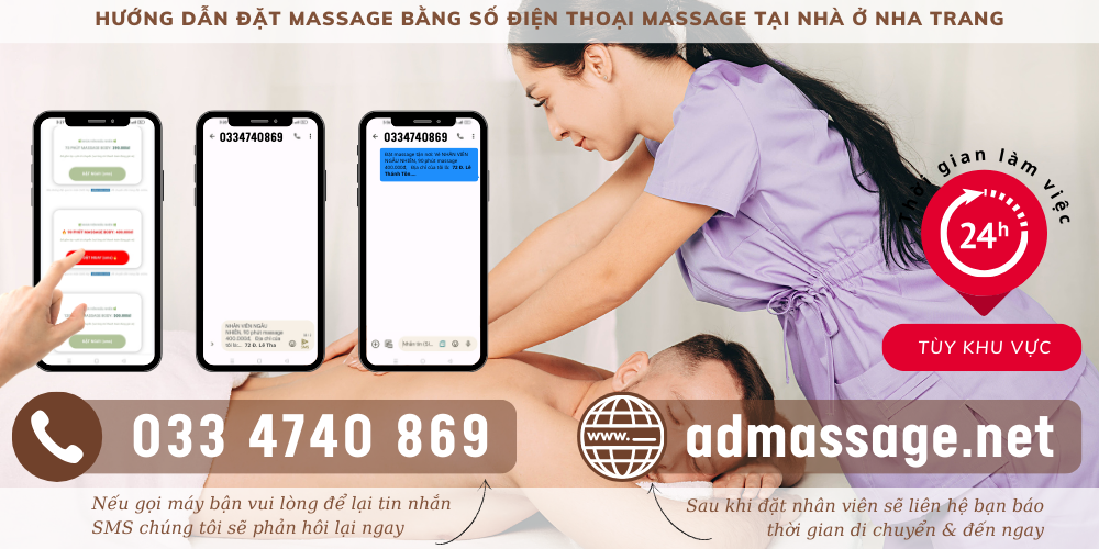 TOP SỐ ĐIỆN THOẠI MASSAGE TẠI NHÀ Ở NHA TRANG CHẤT LƯỢNG BẠN KHÔNG NÊN BỎ QUA